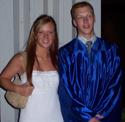 Me and my lil' bro at his high school graduation!