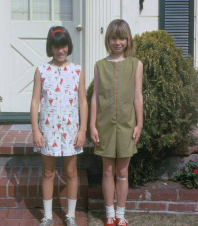 Teri & Patti Waddell 1966 or so