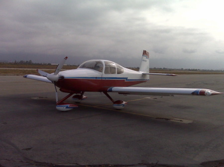 The new Rv-10--the day we picked it up!!