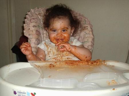 MY BABY EATING