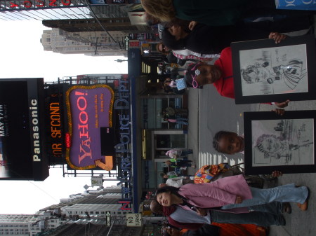 My son and my niece Bobbi (Jr.) in NY 5/18/08