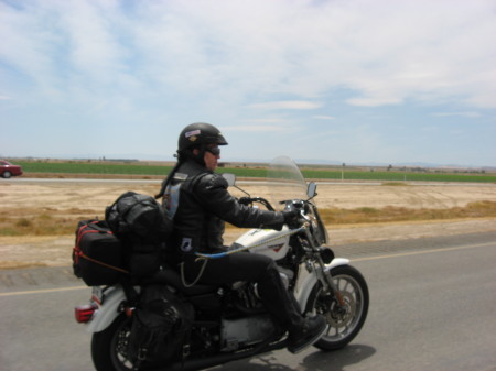 Riding back from Yuma, AZ