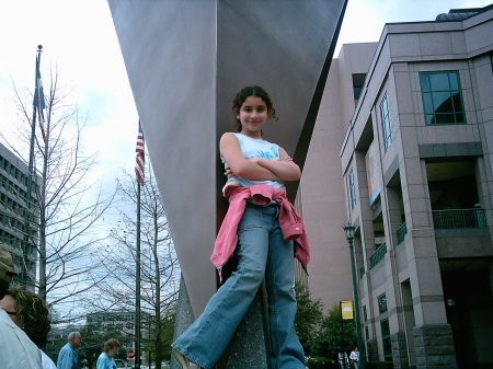 Bernie - age 11 at the Bob Bullock Museum in Austin, TX