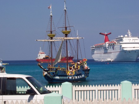 Pirate excursion at Grand Cayman