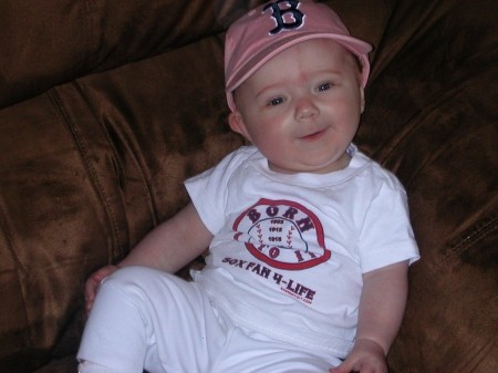 Our little Sox Fan - April 2007