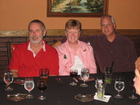 My brother Joe, sister Kathy and her husband Bob