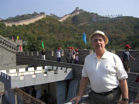 on China's Great Wall Oct. 2006