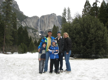 Family at Yosemite February 08