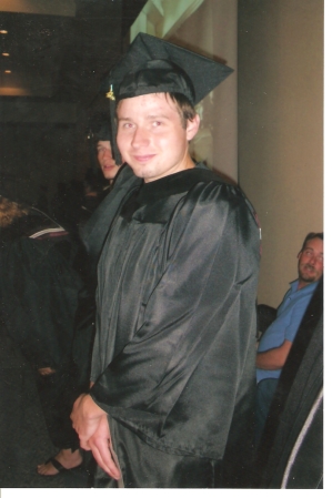Sammy Jr at his Colloge Graduation