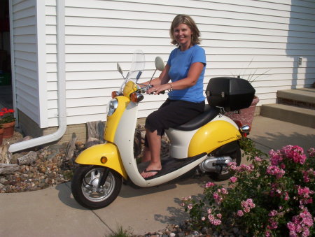 Tracy's scooter