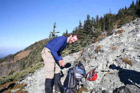 Scrambling Near Mt. Rainier