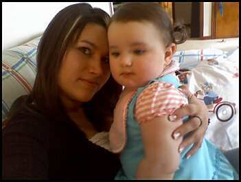 my daughter and granchild