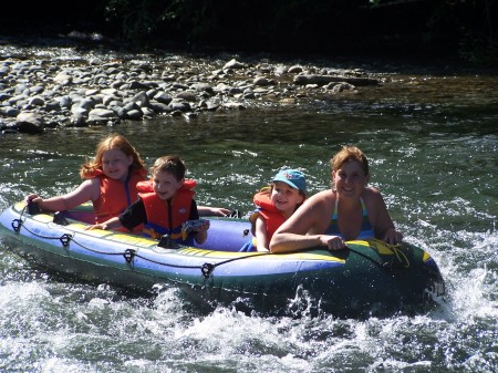 Rafting at Oyster River