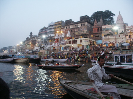 Dawn in Varanasi, India