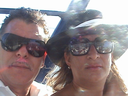my husband Joe and I in Aruba (2006)