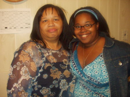 Sharese and her mother