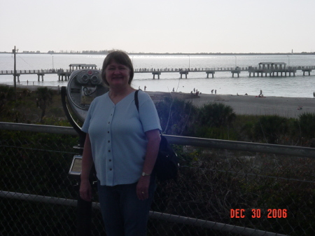 My wife, of 18 years, Diane when we were in Florida Xmas 2006