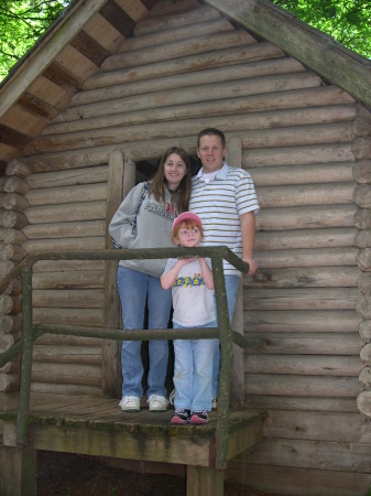 My oldest daughter, Emerald(22), her husband, John and their daughter, Chloe'