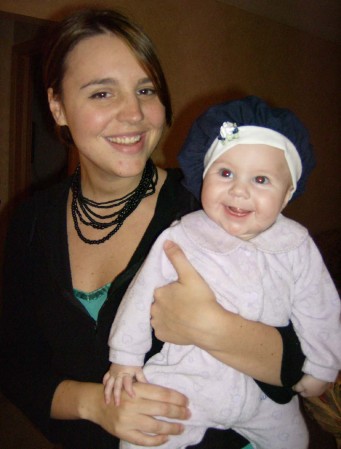 My 27 yr. old daughter Jamie and her daughter, my grandaughter Eden Nevaeh!    April '07