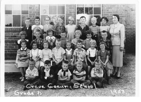 Gerber Grade School, Creve Coeur 1953 - Grade 1