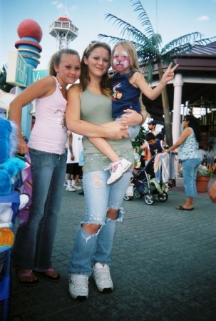 The girls at Elitch Gardens (six flags) Sept.2006