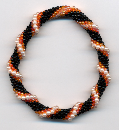 Bracelet - bead crochet