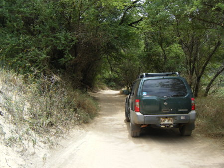 On the way to Poli Hali Beach