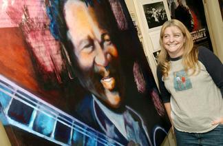 My painting of BB King