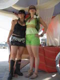 That's me on the left with my friend Casandra at Burning Man 2006