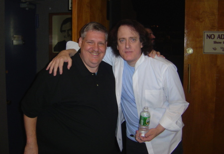 Mikey with one of Vinnie's favoriate singers