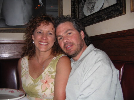 My wife and I - May 2006