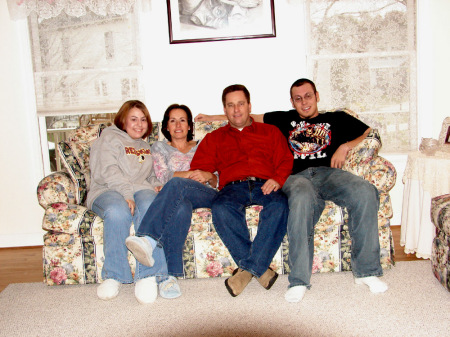 my family Stephanie, kathy, Me, Stephen