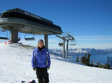 Me on top of Heavenly on the California side