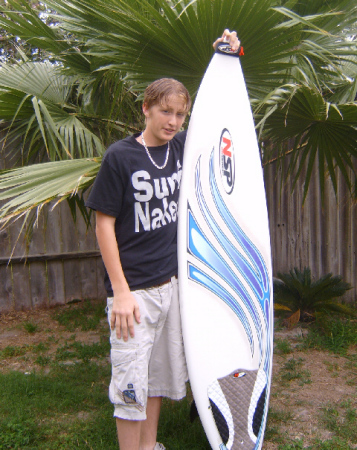 Austin & his board