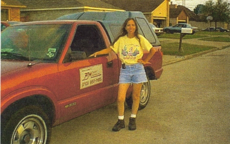 Courier driving in 1999