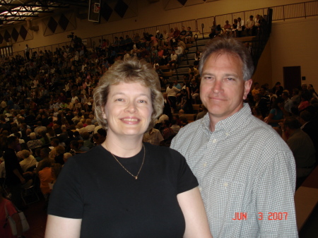 Don and Nancy at graduation