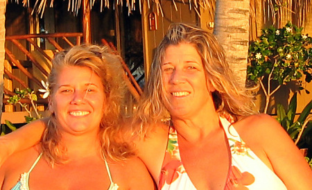 Still Best Friends...Me & Jill (Darrow) visiting Kona together while living on Maui together!