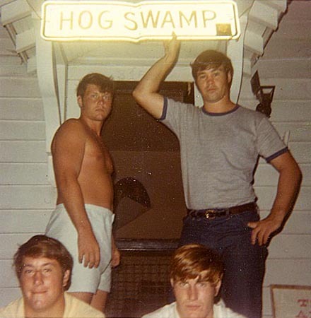 On the Porch at Hog Swamp