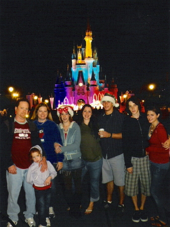 Our Family at Disney World Christmas '06