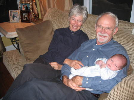 With our newest grandchild, Matthew's Austin - Nov. '06
