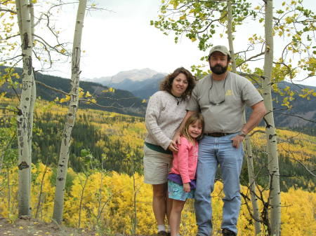 Fall at the La Garita Wilderness with family