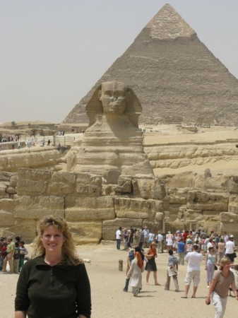 The Sphinx and I ; April, 2008.