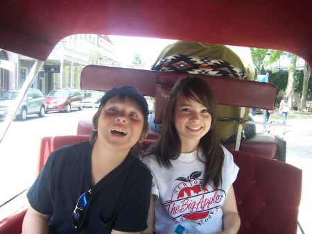 A Carriage ride in Old Sac