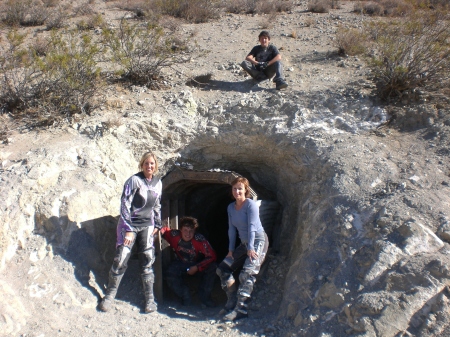 Burro Schmidt tunnel exit