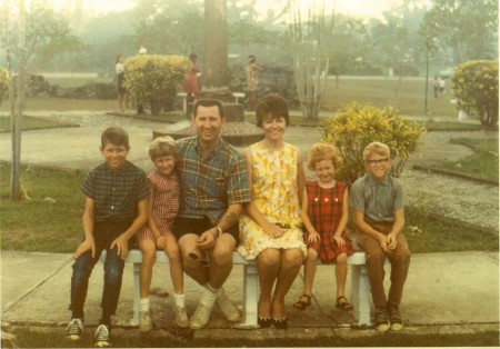 Gwinnup family in the 1960s Panama Canal