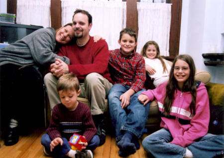 Cutbirth family, December 2005