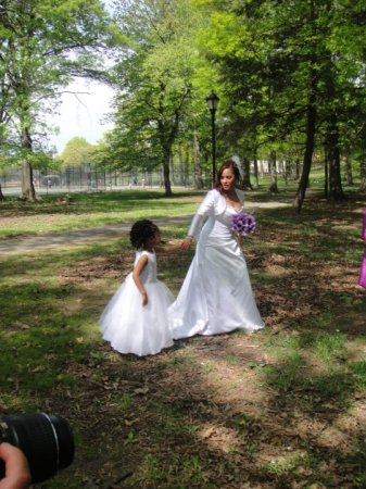 Me and my sweetie Niece after my wedding