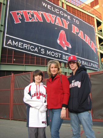 My wife kathe, son Nick 13YO, and Jake 15YO