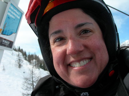 On a Chamonix Ski Lift, Mar 2007
