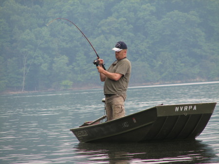 Fighting a 8lb Channel Cat